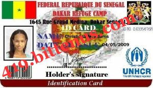 My Refuge Identity Card